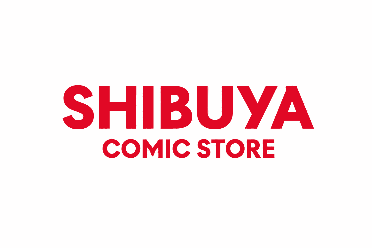 Logo of Shibuya Comic Store.
